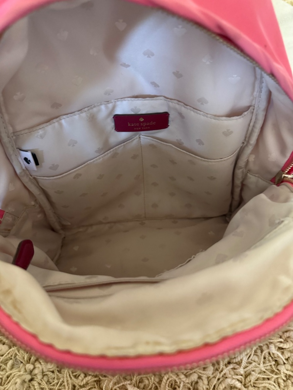 Kate Spade New York Chelsea Medium Nylon Backpack Pink - Picture 8 of 12